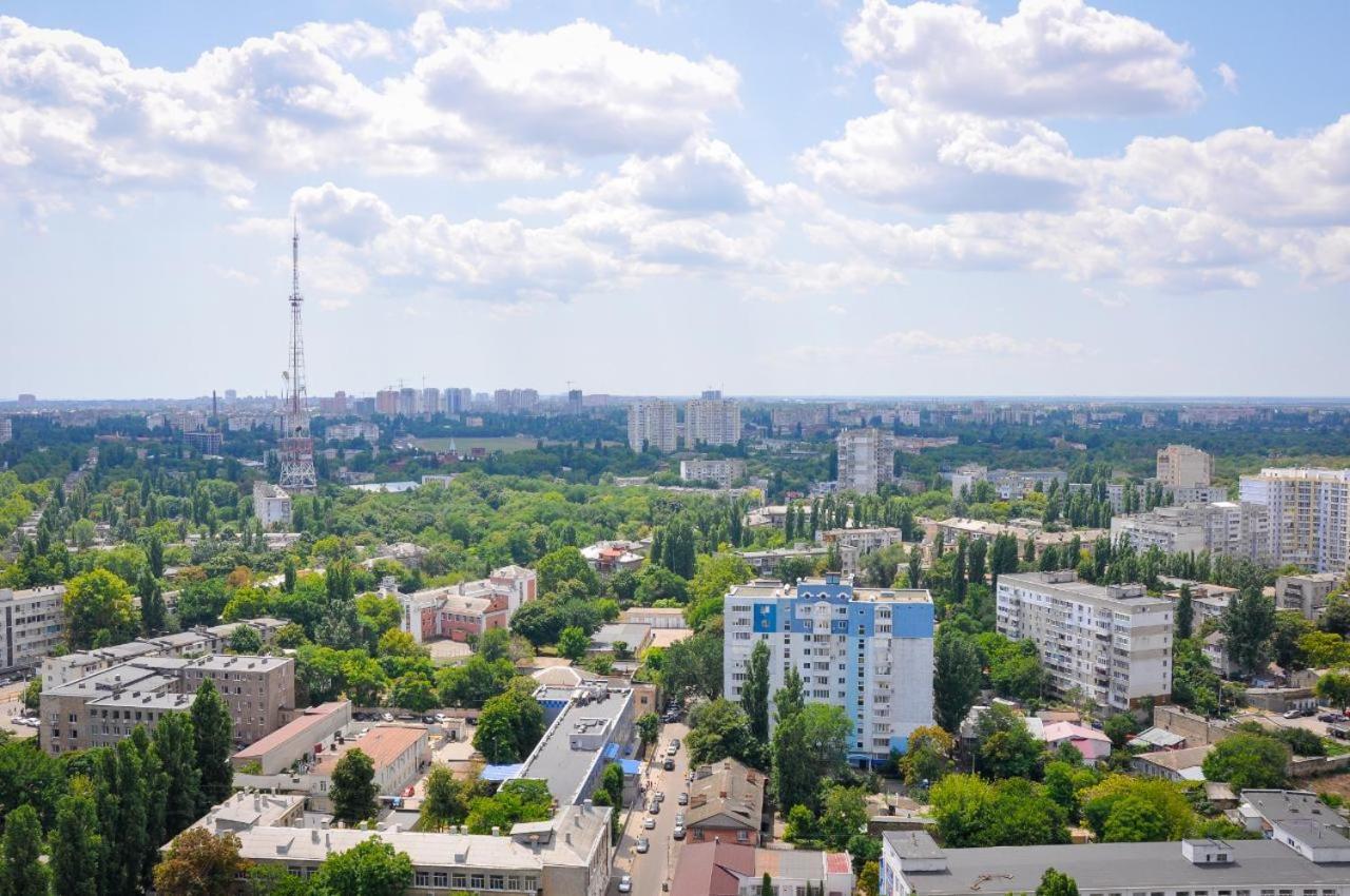 Лофт На 26 Этаже Odessa Extérieur photo