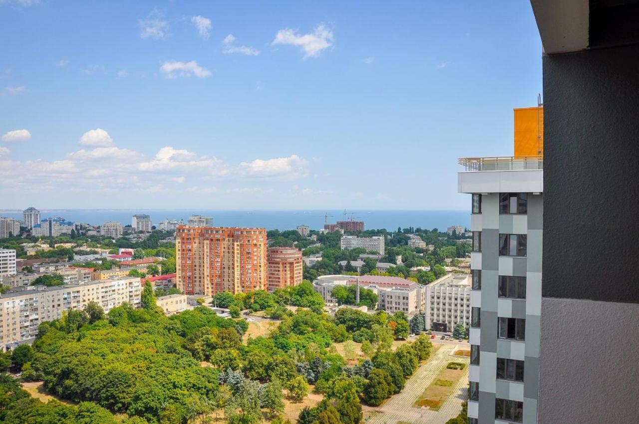 Лофт На 26 Этаже Odessa Extérieur photo