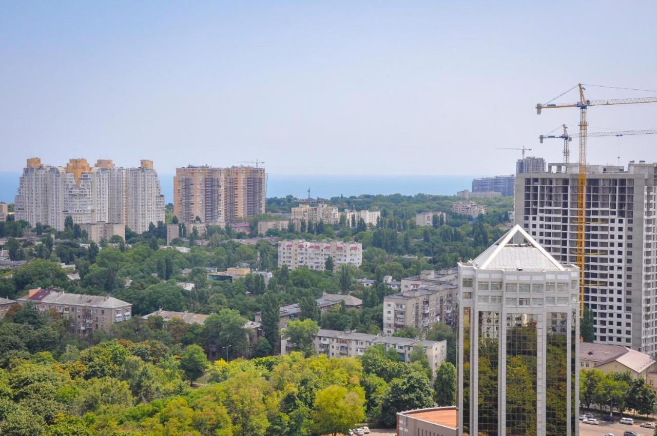 Лофт На 26 Этаже Odessa Extérieur photo